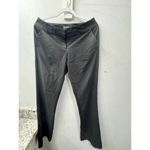 New York & Company Black Straight Leg Dress Pants Women's Size 6 Career